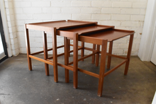 Load image into Gallery viewer, Mahogany Nesting Tables for Bodafors
