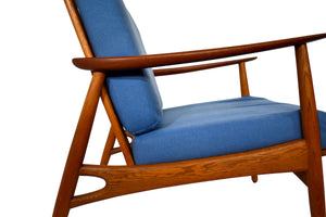 Johannes Andersen Teak Oak Lounge Chair - ON HOLD -
