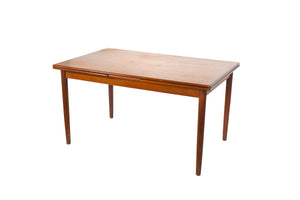 Teak Dining Table w/ extendable leaves