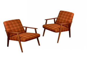 Swedish easy chairs - pair