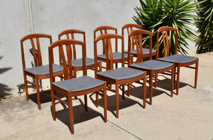 Carl-Evert Ekström dining chairs - Set of 8