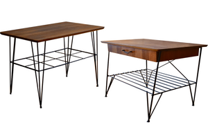 Mid-Century String Side Tables