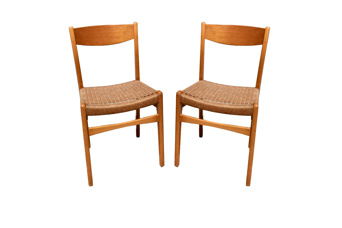 Woven Birch dining Chairs